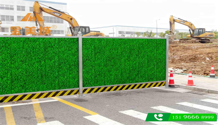 巴中通江县绿化公司采购检查井砌筑彩钢围挡 排水工程安全围蔽(图1)