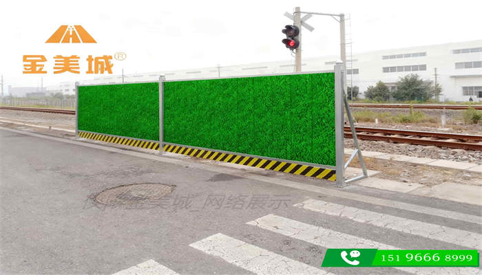 南充短期工程临建围挡能重复使用吗？(图1)