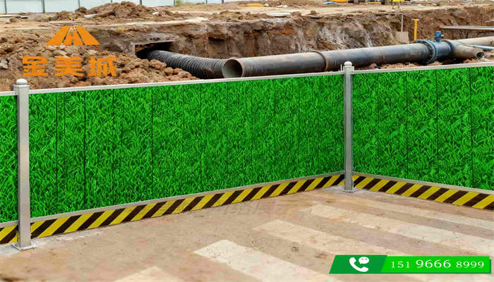 内江隆昌市装修公司采购护栏安装彩钢围挡 市政交通临时围蔽(图1)